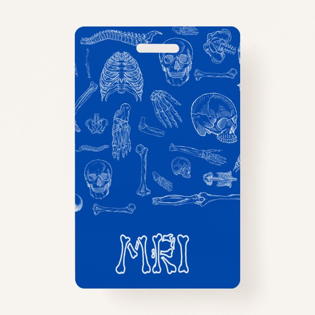 Amigo do Crachá Médico Vertical (Verso)