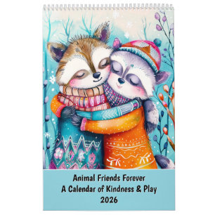 Amigos Animais para Sempre – Um Calendário de Gent
