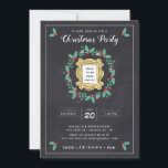 AMIGOS™ | Convite de festas de Natal de quadro cha<br><div class="desc">Faça a palco de uma celebração festiva com o Convite de festas de Natal do Quadro FRIENDS™. Apresentando um quadro charmoso, o logotipo icônico FRIENDS™ e sotaques de Natal, este convite é perfeito para hospedar uma nostálgica e divertida reunião de Natal. Personalizável com os detalhes do seu partido, é a...</div>