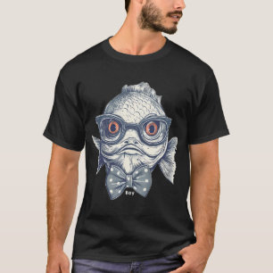 Amigos da pesca estilo vintage: camisa engraçada d