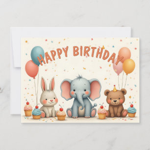 Amigos de Aniversário Caprichosos se Reúnem Aqui