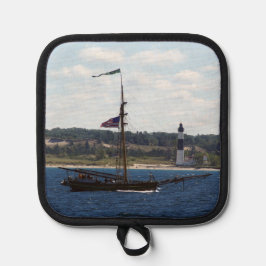 Amigos de boa vontade Grande porta-pote de farol d