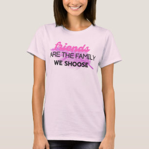 Amigos de camiseta são a família que atiramos