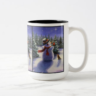 Amigos de Natal Snowman e caneca de inverno de coe