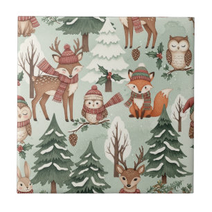 Amigos do Bosque de Inverno – Animais Fofos (2)