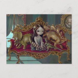 "Amigos dos Dinossauros I" Cartão Postal