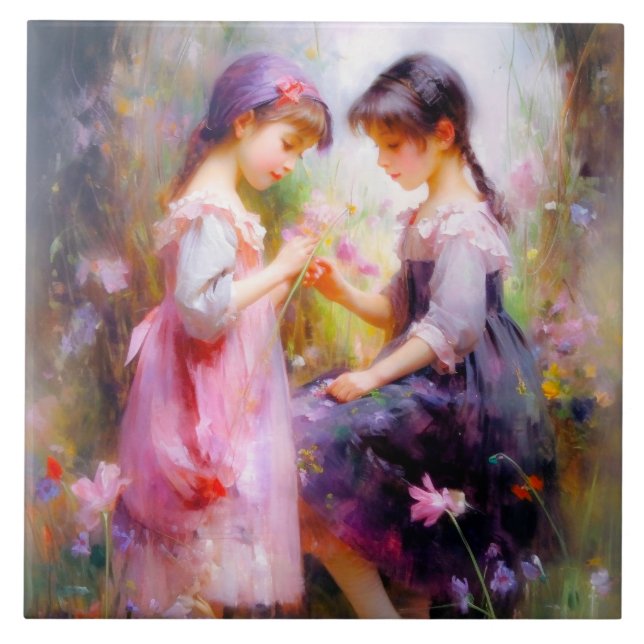 Amigos e Flores (Frente)