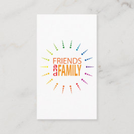 amigos e programa da referência do rainbowBurst da