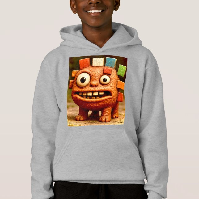 Amigos Ímpar - Cartaz do Monstro do Bloco Arco-Íri (Frente)