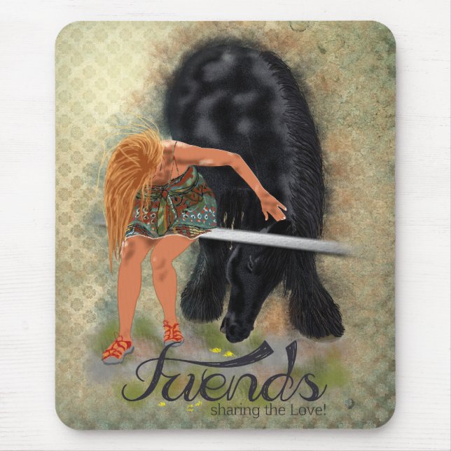 AMIGOS - Mousepad (Frente)