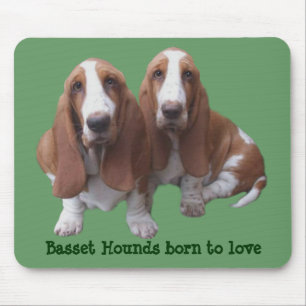 Amigos Mousepad de Basset Hound