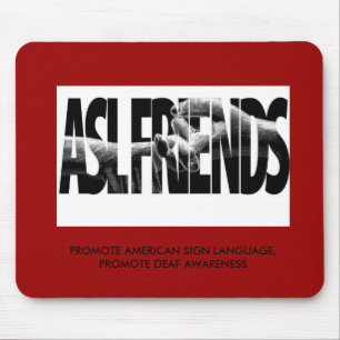 AMIGOS MOUSEPAD DO ASL