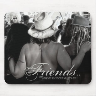 Amigos na Serpente Rainbow 09 Mousepad