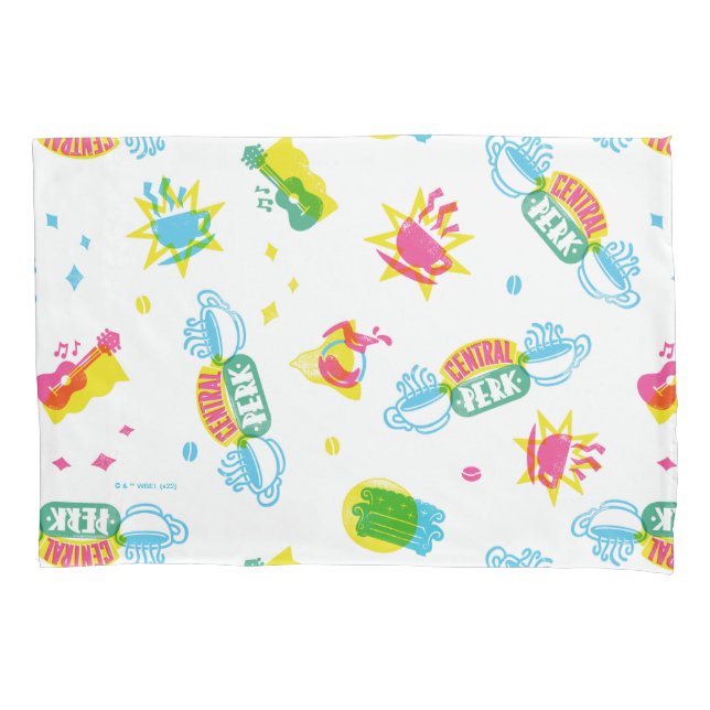 AMIGOS™ | Padrão Central Perk Neon (Frente)