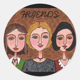 Amigos para a Vida - adesivos