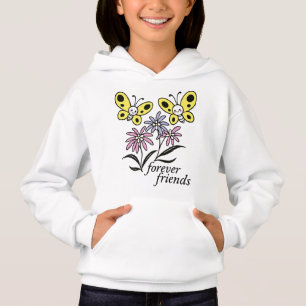 Amigos para Sempre Borboletas e Flores Fofas