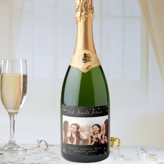 Amigos para sempre fotografar o brilho prateado pr (Criador carregado)