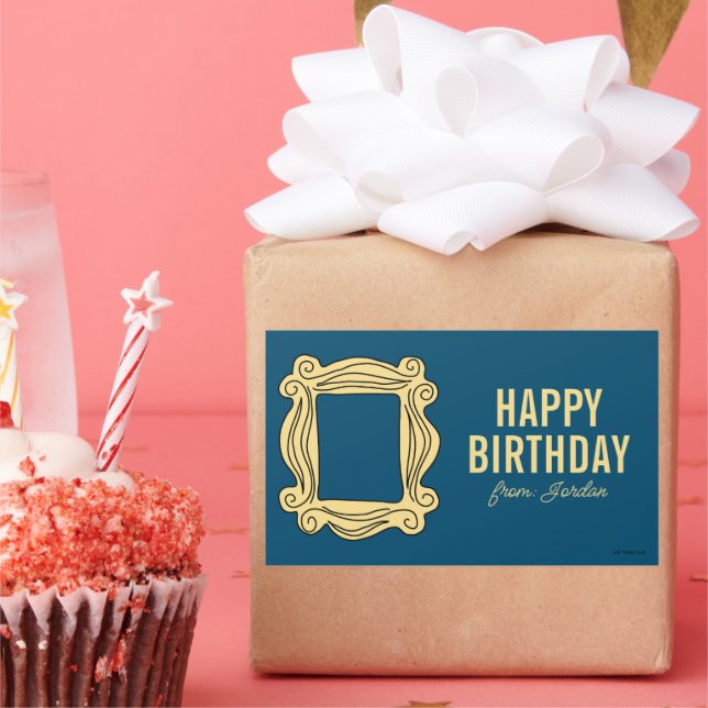 AMIGOS™ | Quadro "Peephole" | Etiqueta de presente (Festa)