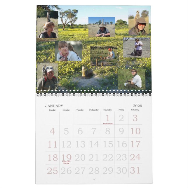 Amigos que visitam amigos - calendário 2012 (Jan 2026)
