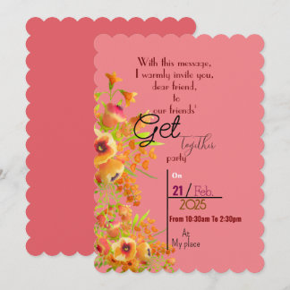 Amigos reúnem convite