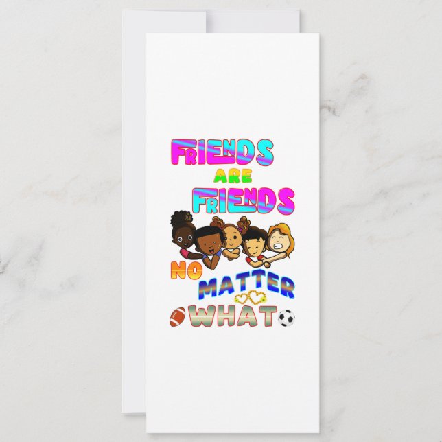 Amigos São Amigos Não Importa O Que (Frente)