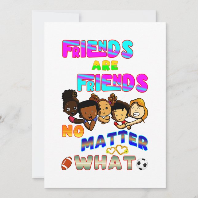 Amigos São Amigos Não Importa O Que (Frente)