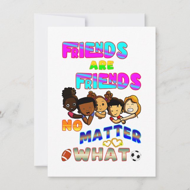 Amigos São Amigos Não Importa O Que (Frente)