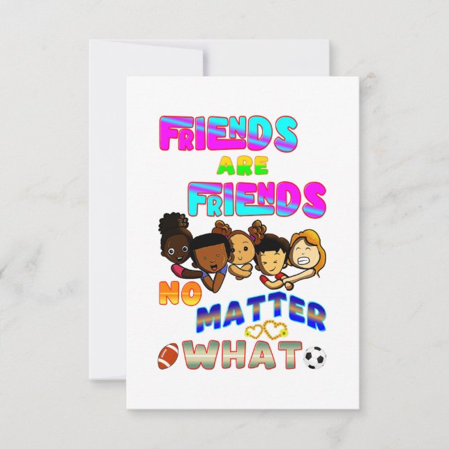 Amigos São Amigos Não Importa O Que (Frente)