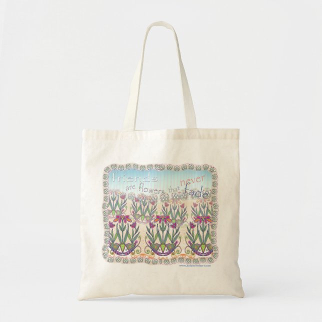 Amigos são bolsa das flores (Frente)