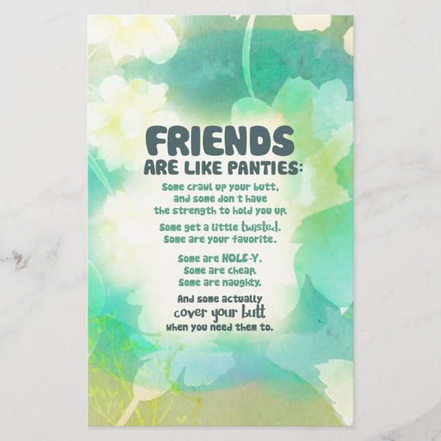 Amigos são como Panecas (Frente)