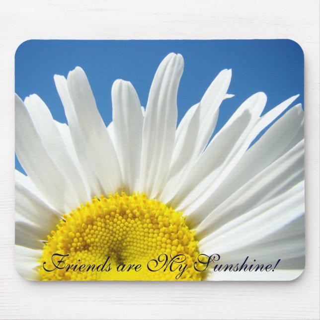 Amigos são Meu Sol! mousepads de arte Natal (Frente)