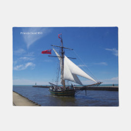 Amigos, tapete de porta Boa Vontade