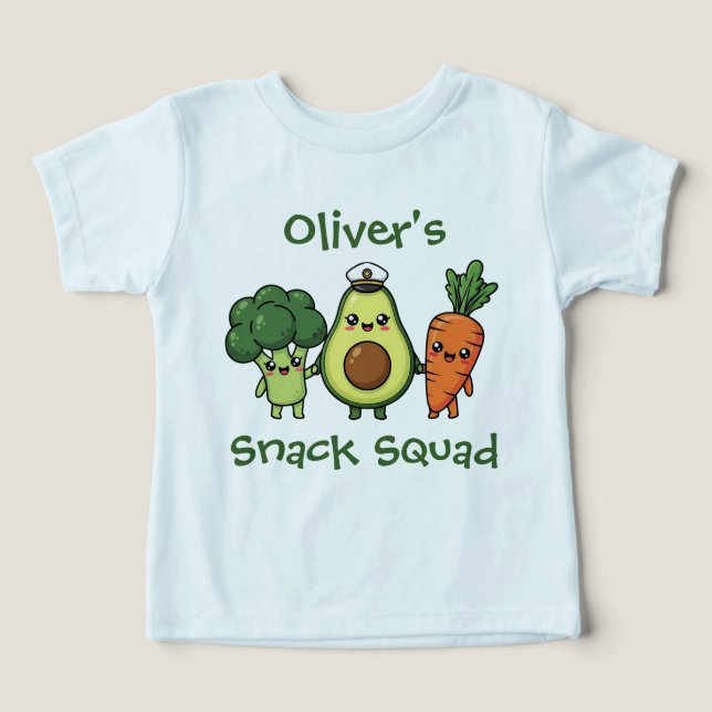 Amigos Vegetais do Kawaii Cute (Design frontal)