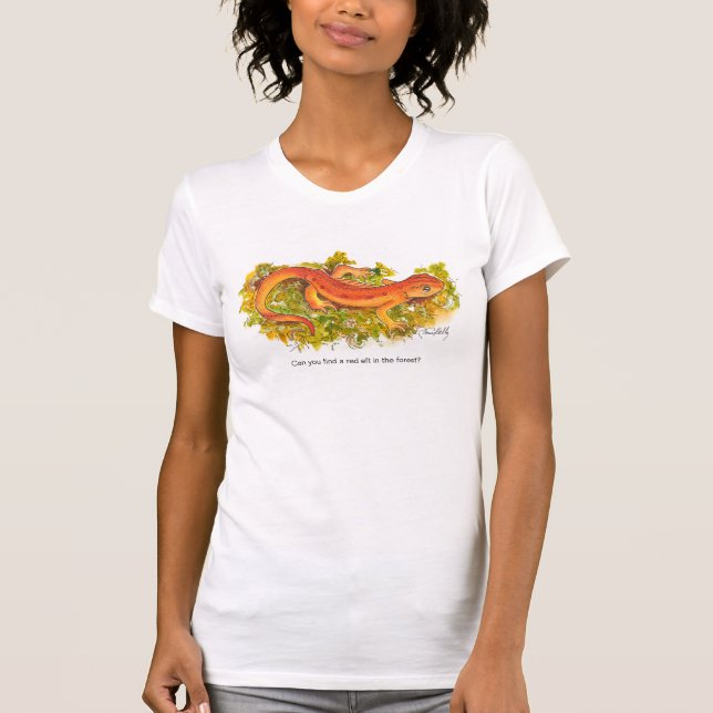 Amigos vermelhos de Eft da camiseta de Timbercrest (Frente)