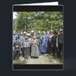 AMISH FUNNY BIG BIRTHDAY GREETING CARTÃO<br><div class="desc">CARTÃO DE ANIVERSÁRIO AMISH. DENTRO LÊ: DESEJANDO UM PRAZER E UM ANIVERSÁRIO PIOSO.</div>