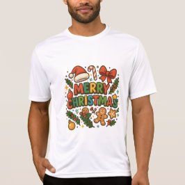 AMITA | Camiseta de festa de Natal feliz