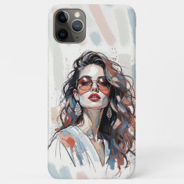 AMITA | Capas de Celular Feminina de Arte Pastel S