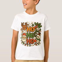 AMITA | HO HO HO Camiseta Holiday Crew