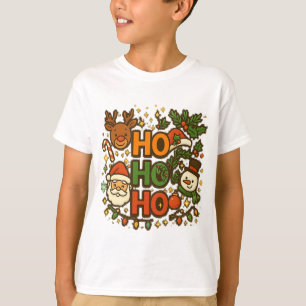 AMITA HO HO HO Camiseta Holiday Crew
