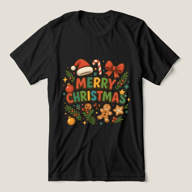 AMITA | Merry Christmas Party Tee (Design frontal)