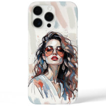 AMITA | Soft Pastel Art Woman Phone Cases