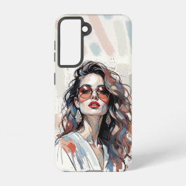 AMITA | Soft Pastel Art Woman Phone Cases