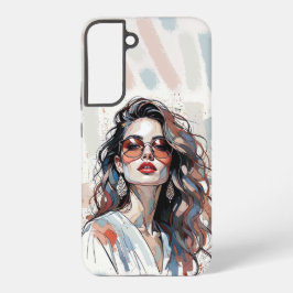 AMITA | Soft Pastel Art Woman Phone Cases