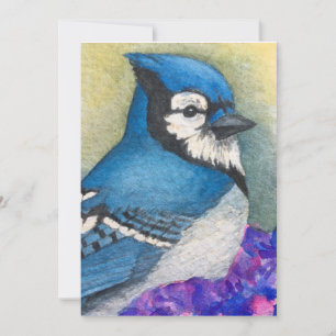 Amizade Azul Jay Cartões de agradecimentos de Pá