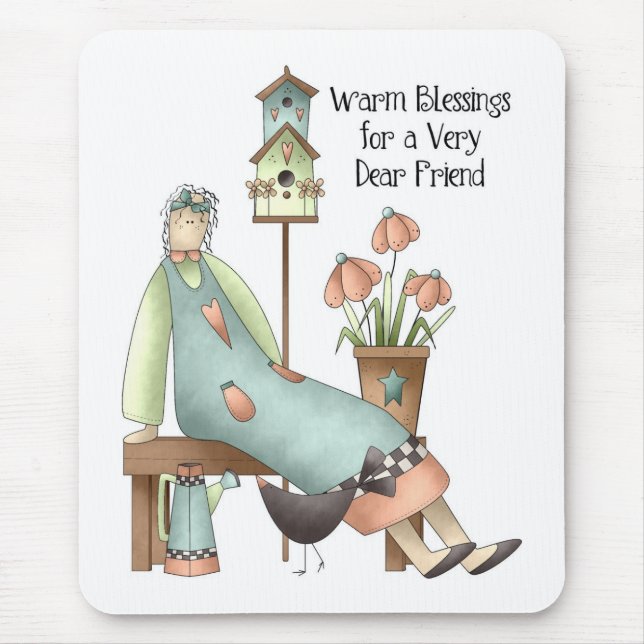 Amizade Mousepad (Frente)