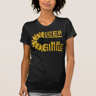 Ammo Roupa USA Mantém a vida numa camisa simples d