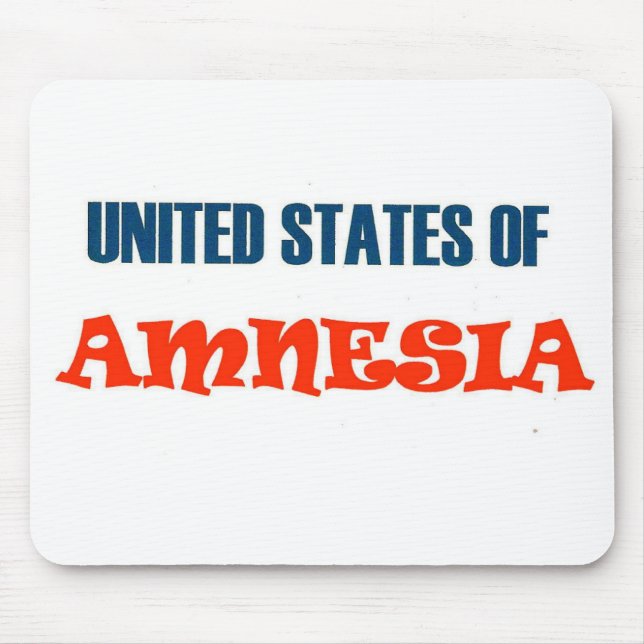 Amnésia nos EUA Mousepad (Frente)