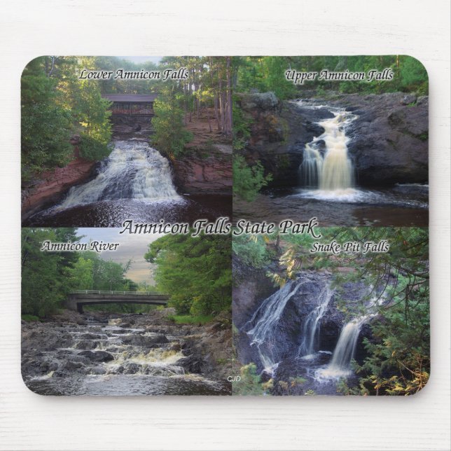 Amnicon Falls State Park Mousepad (Frente)