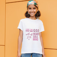 Amo a camiseta de Deus