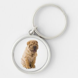 Amo o chaveiro de cachorro Shar Pei chinês